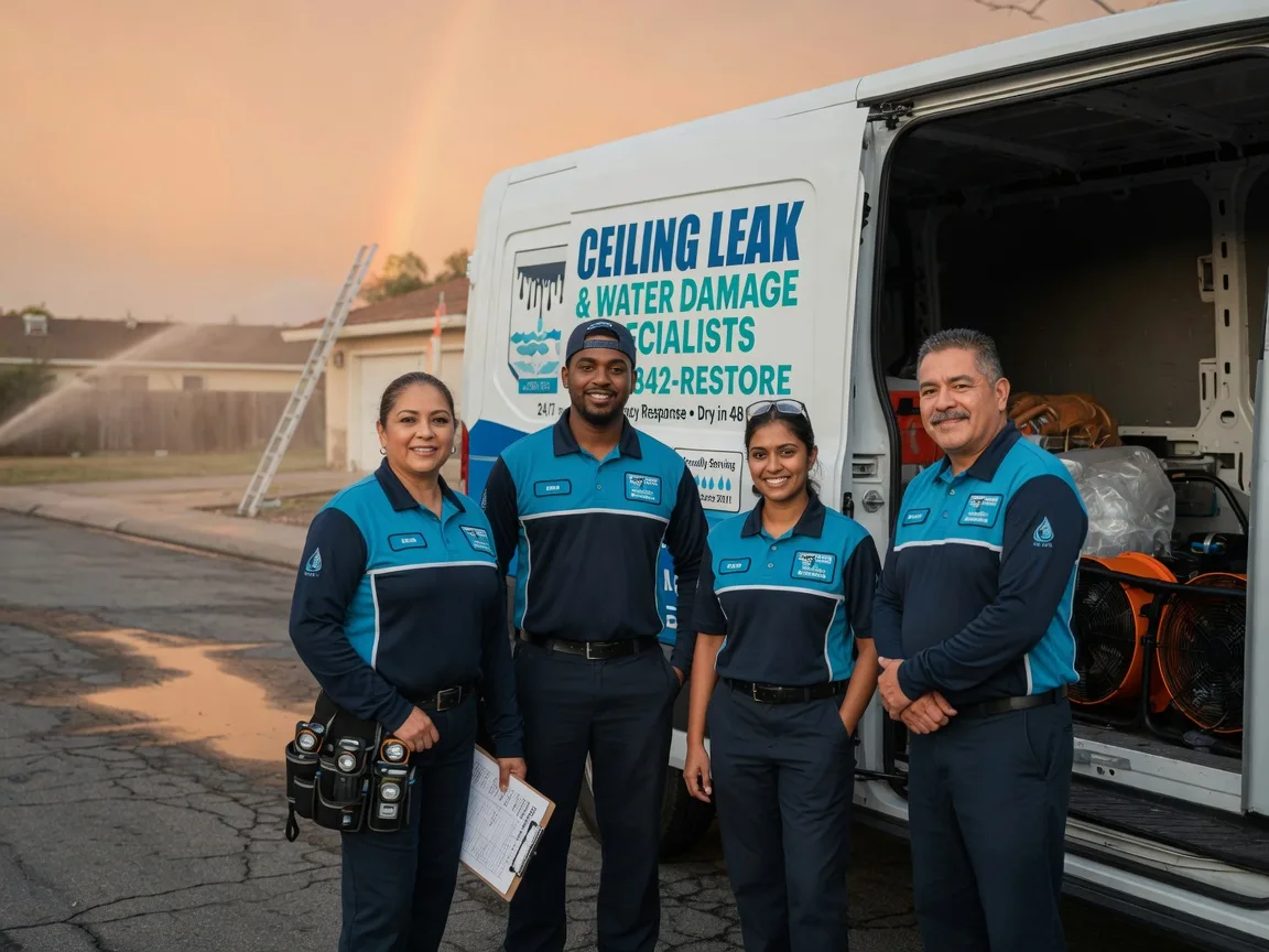 Ceiling Leak Cleanup company in Sturdivant, MO